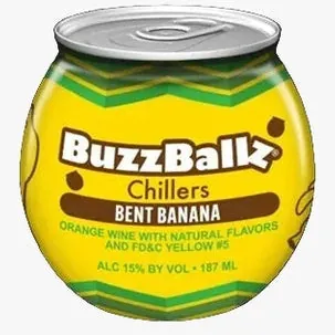 BuzzBallz Chiller Bent Banana CocktailCan 200 ml