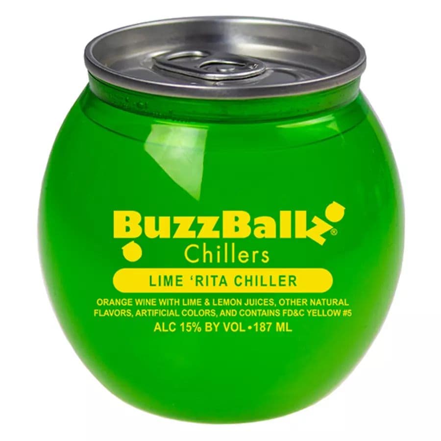 BuzzBallz Citrus Tequila 'Rita 30 Proof Cocktail Can 200 ml