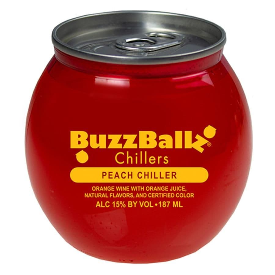 BuzzBallz Peachballz RTD Cocktail Can 200 ml
