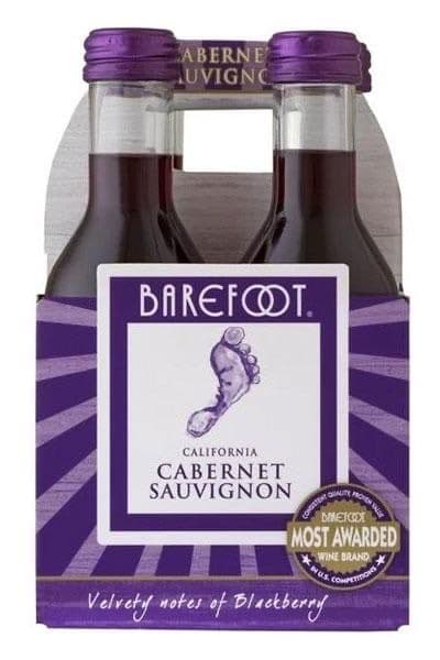 BAREFOOT 4PK CABERNET SAUVIGNON