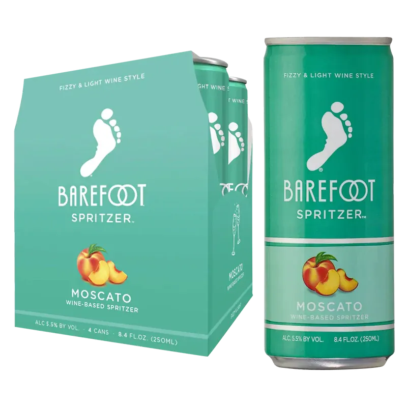 BAREFOOT 4PK MOSCATO