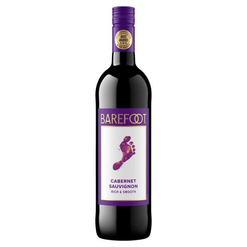 BAREFOOT CAB SAUV 750ML