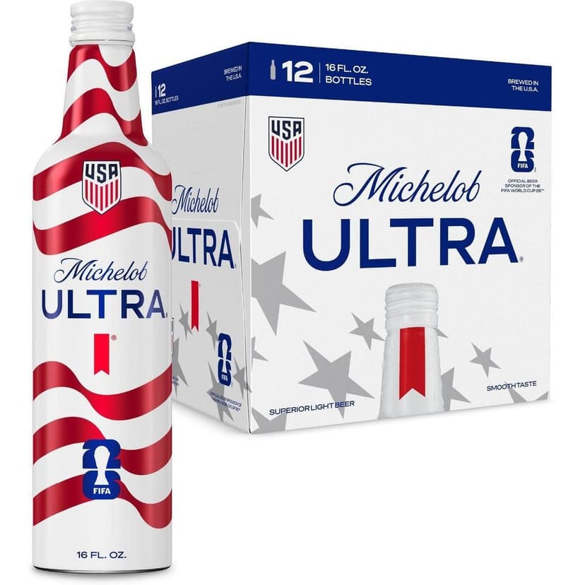 12PK MICHOLOB ULTRA ALUMINIUM BOTTLE