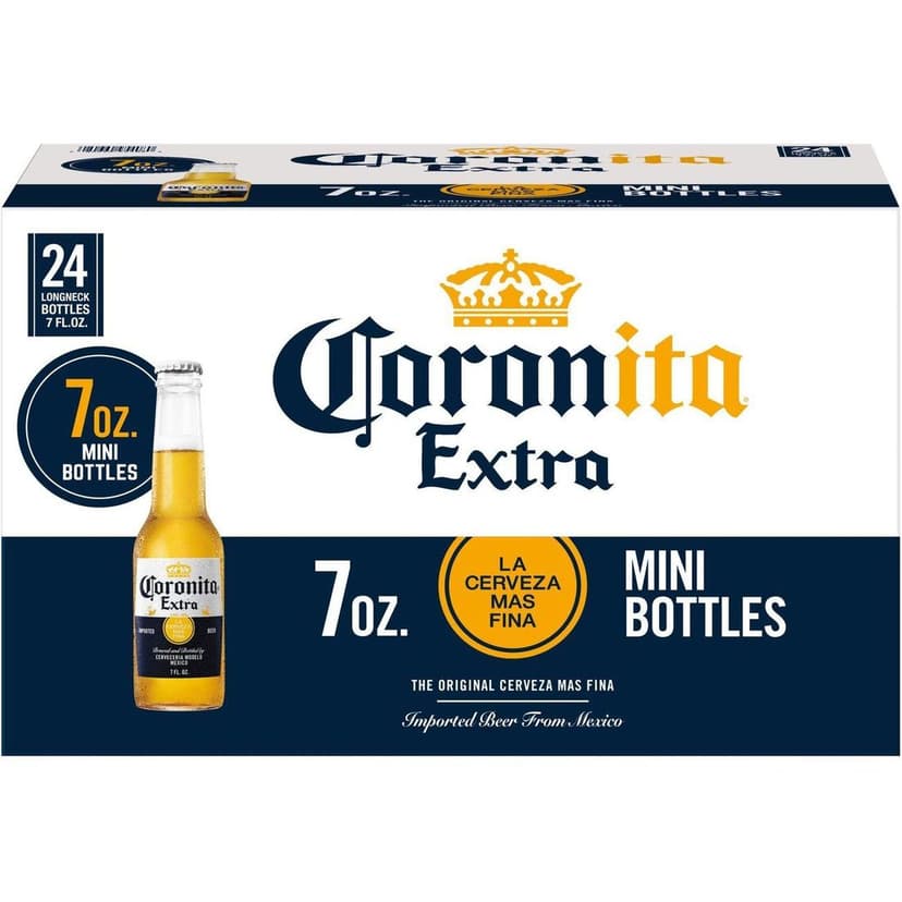 24PK Coronita Extra Beer 7.5 fl oz Bottles