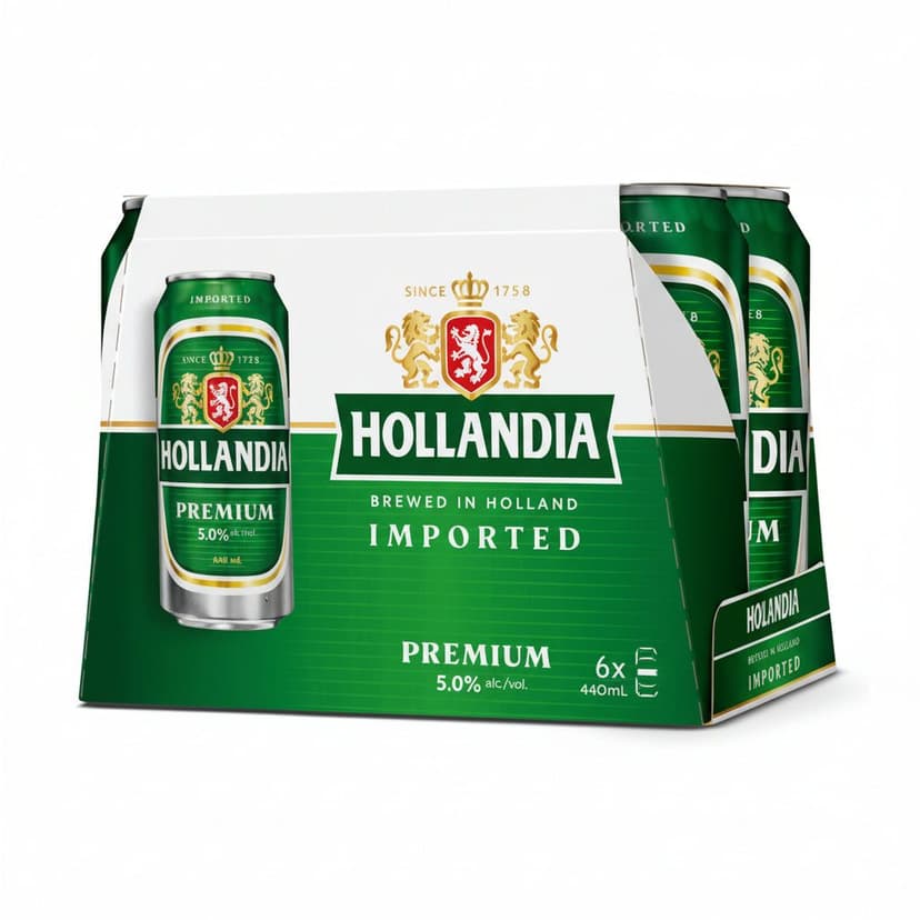 6PK HOLLANDIA CAN 