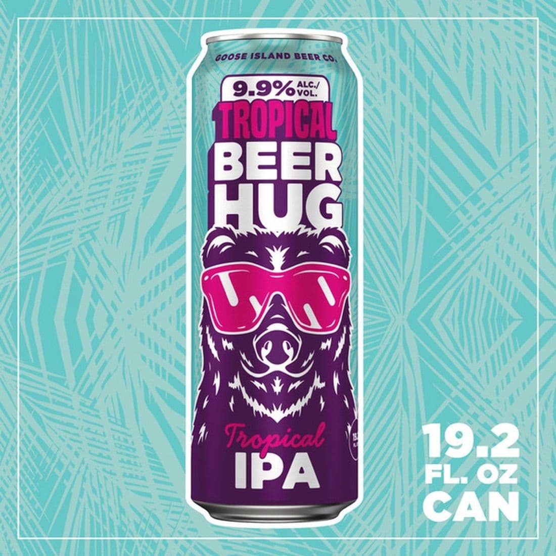 Beer Hug Big Juice IPA, 19 fl oz Can