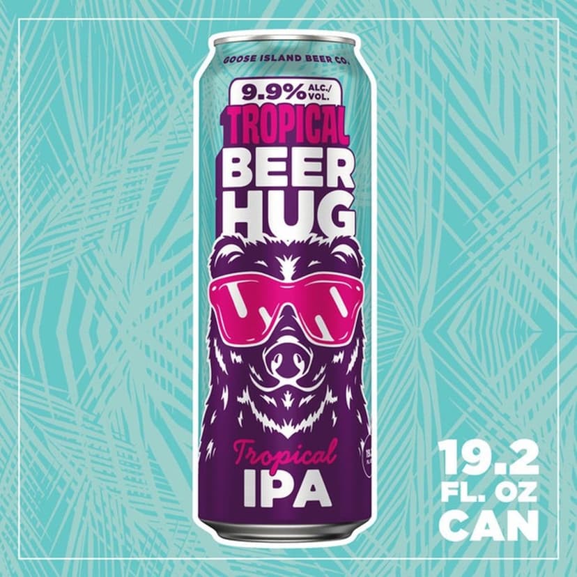 Beer Hug Big Juice IPA, 19 fl oz Can
