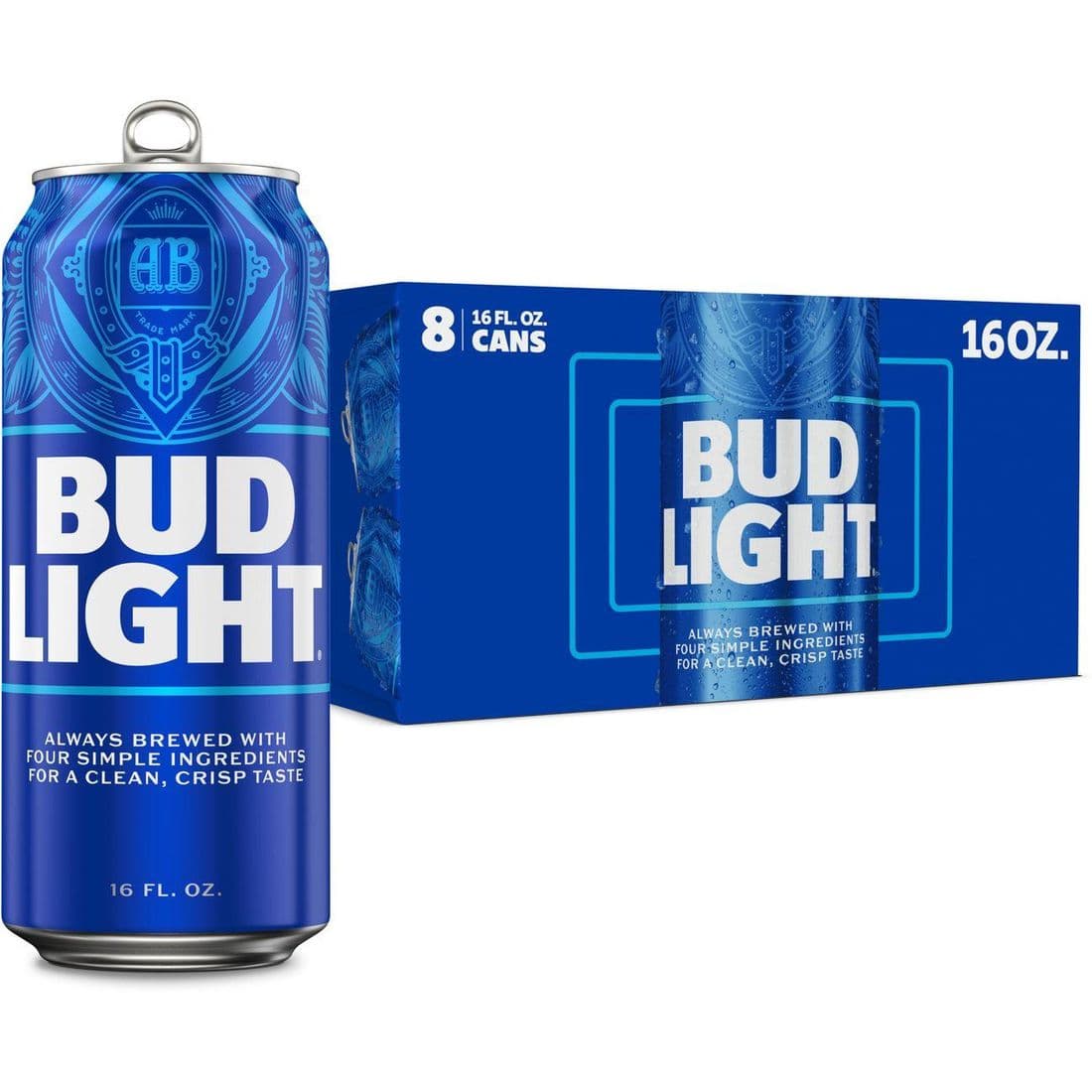 Bud Light Beer 16 fl oz Can