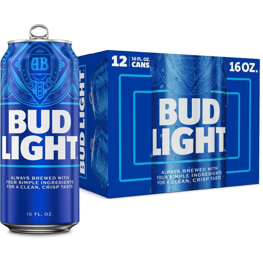 12PK Bud Light Mini Beer 7.5 fl oz Cans 