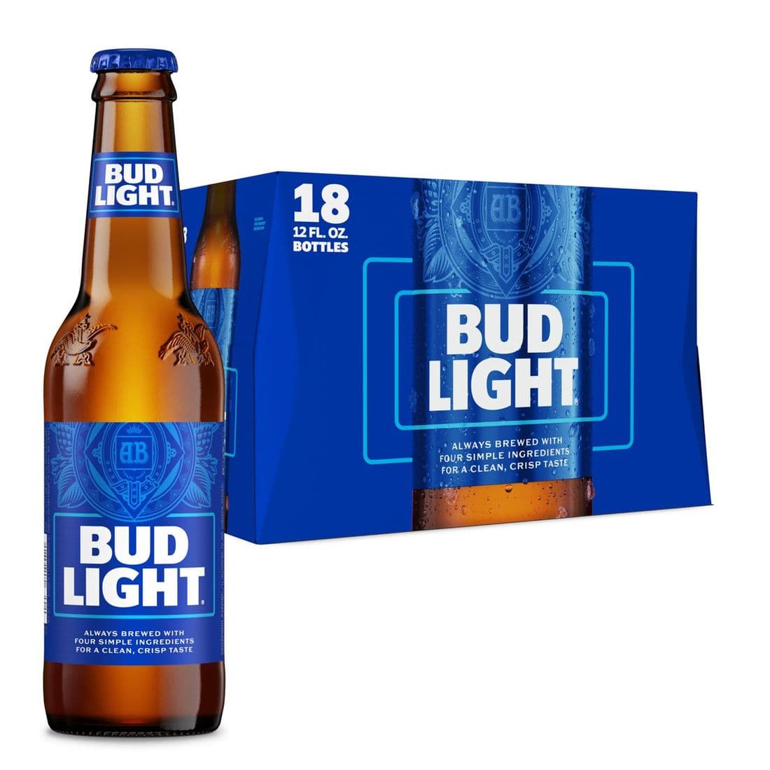BUD LIGHT 18PK 12 fl oz Bottle