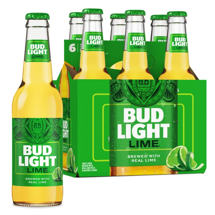 Bud Light Lime 6PK, 12 fl oz Bottles
