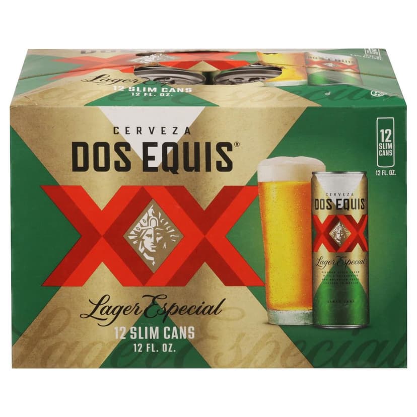 Dos Equis Mexican Lager Beer 12PK, 12 fl oz Cans