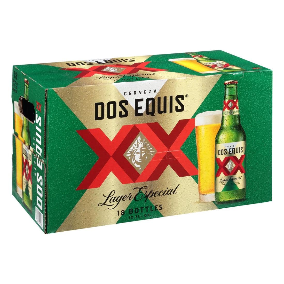 Dos Equis Mexican Lager Beer 6PK, 12 fl oz Bottles