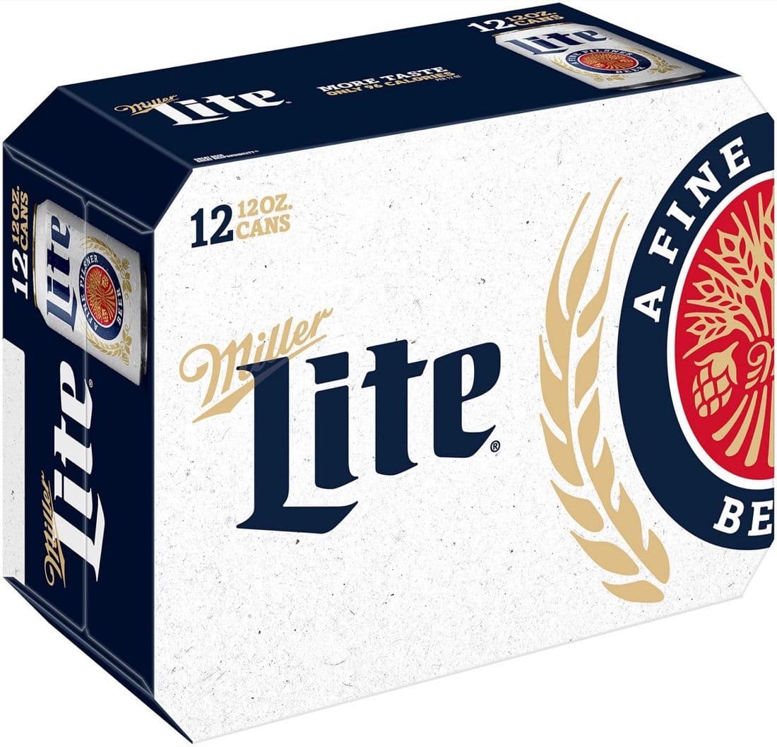 MILLER LITE CAN 12PK