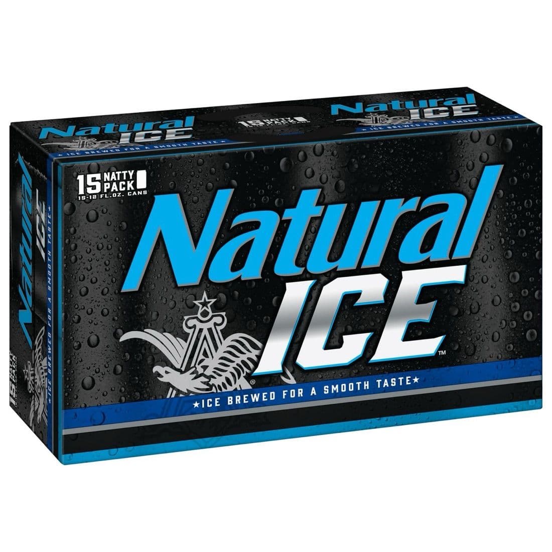 Natural Ice Beer, 15 Pack, 12 fl oz Cans