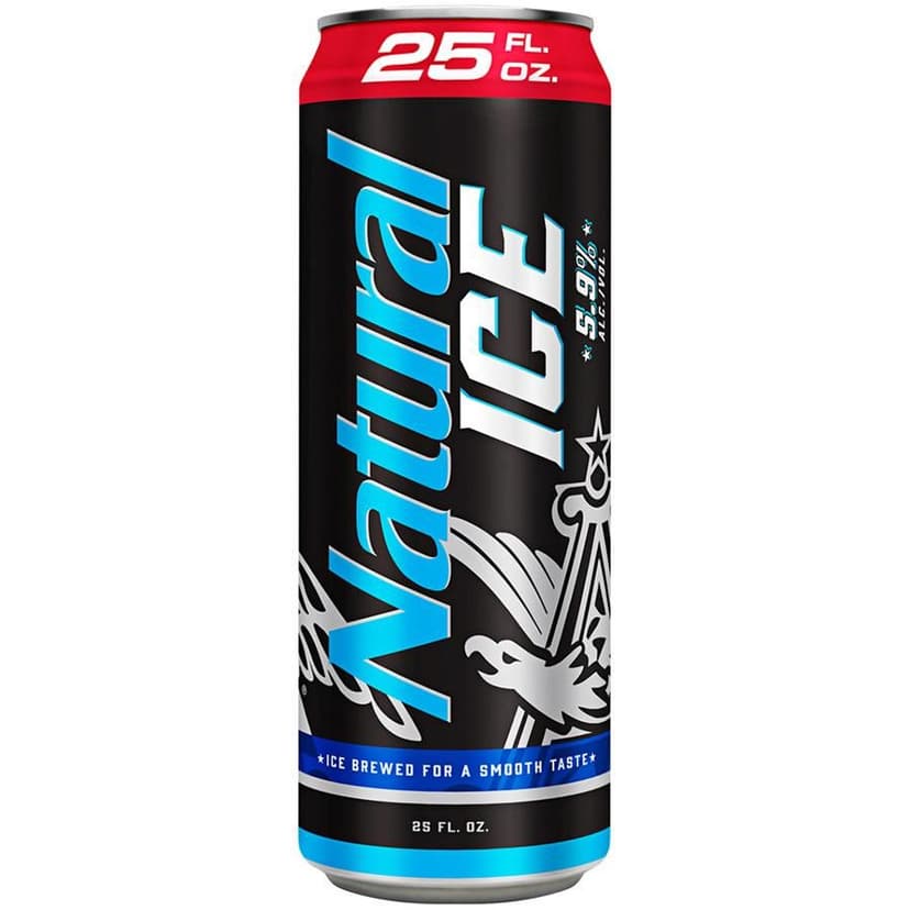 Natural Ice Beer 24 fl oz Can