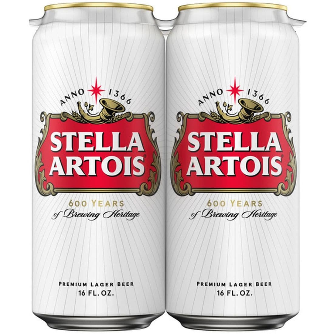 Stella Artois Premium Lager Beer, 16 Fl Oz Can