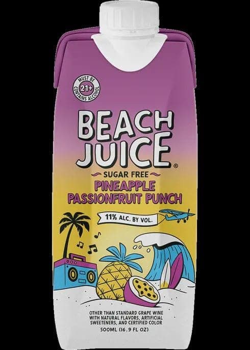 Beach Juice Pineapple Passionfruit Punch 500ml