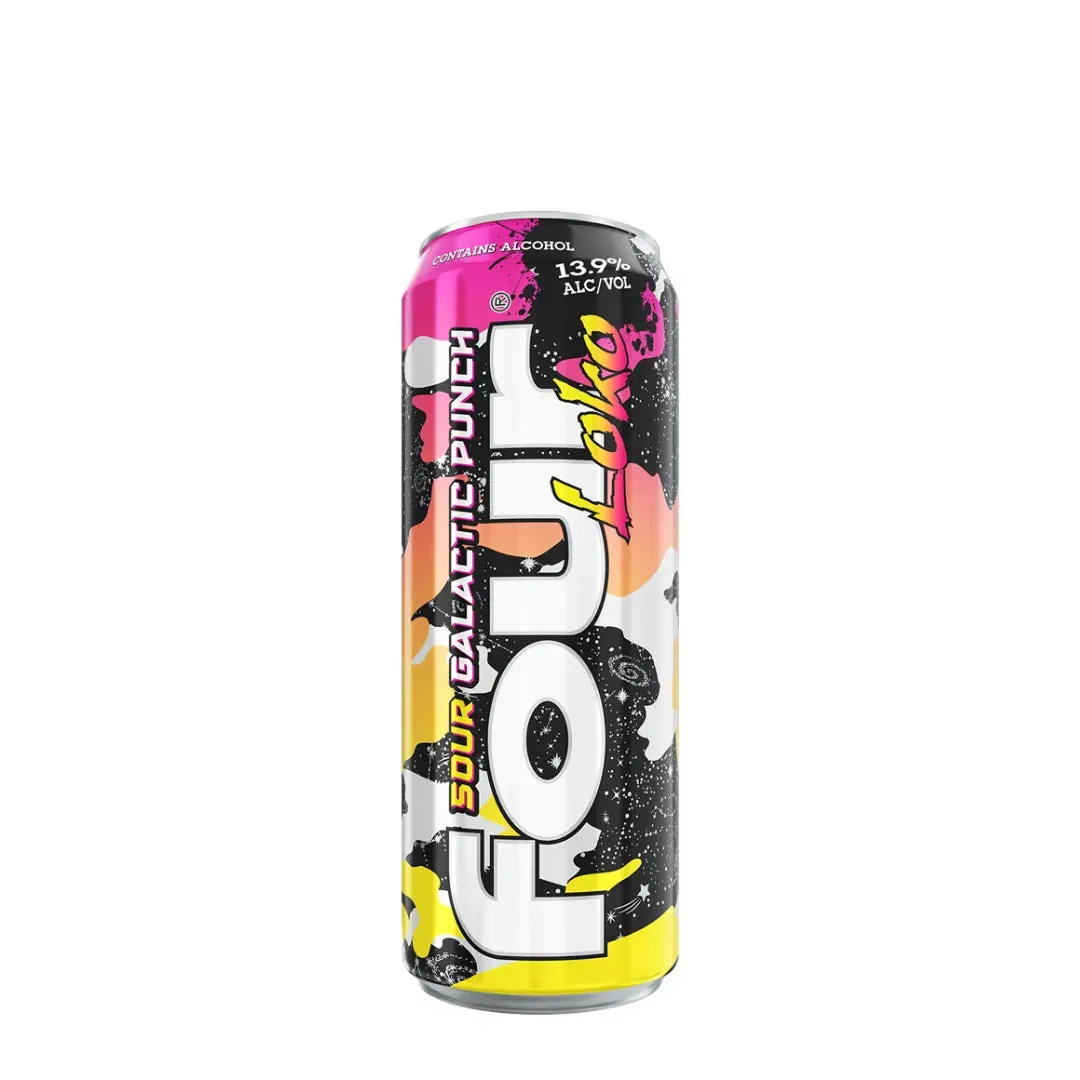 Four Loko Sour Galactic Punch Malt Beverage 24 fl oz Can