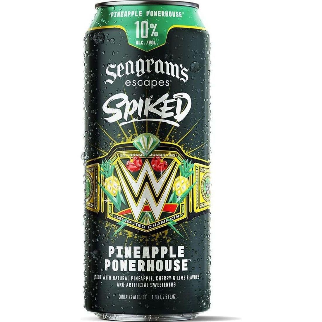 Seagram's Escapes Spiked Pineapple Powerhouse 16 fl oz Can