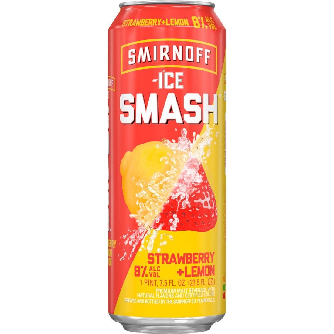 Smirnoff Ice Smash Strawberry & Passionfruit 24 fl oz Can