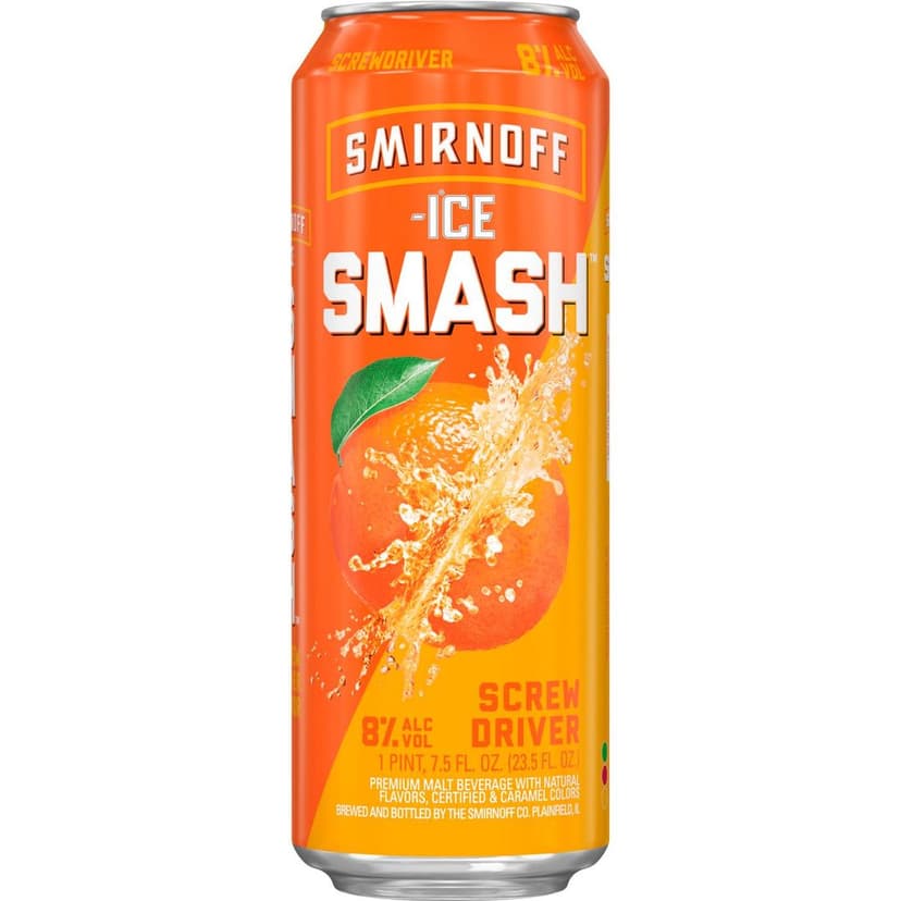 Smirnoff Zesty Orange Ice Screwdriver 24 fl oz Bottle