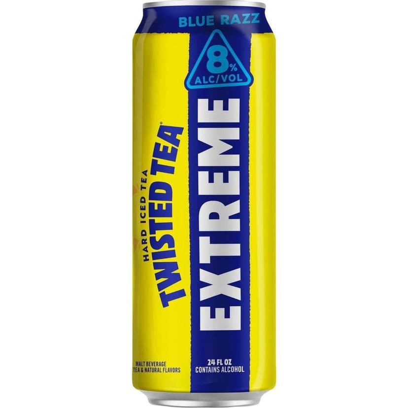 Twisted Tea Extreme Blue Razz 24 fl oz Can
