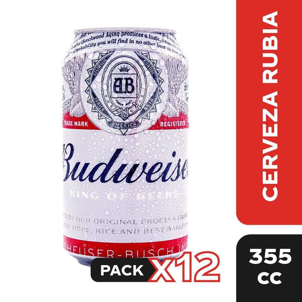 BUDWEISER 12PK 12 fl oz Cans