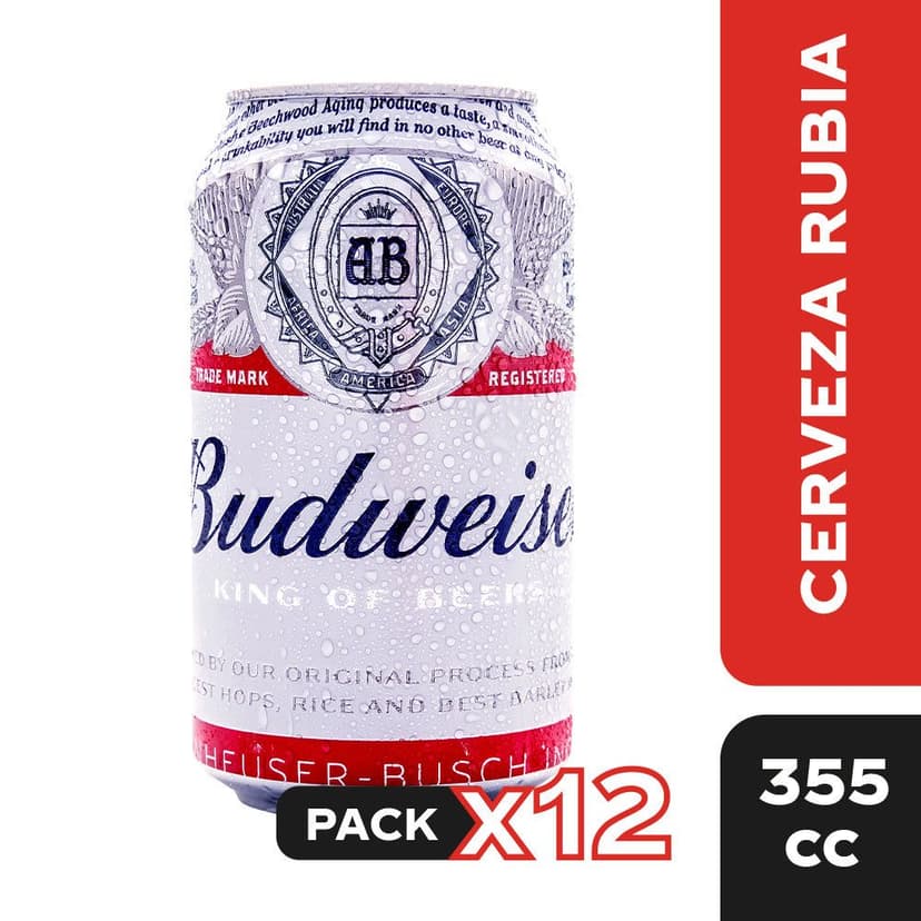 BUDWEISER 12PK 12 fl oz Cans