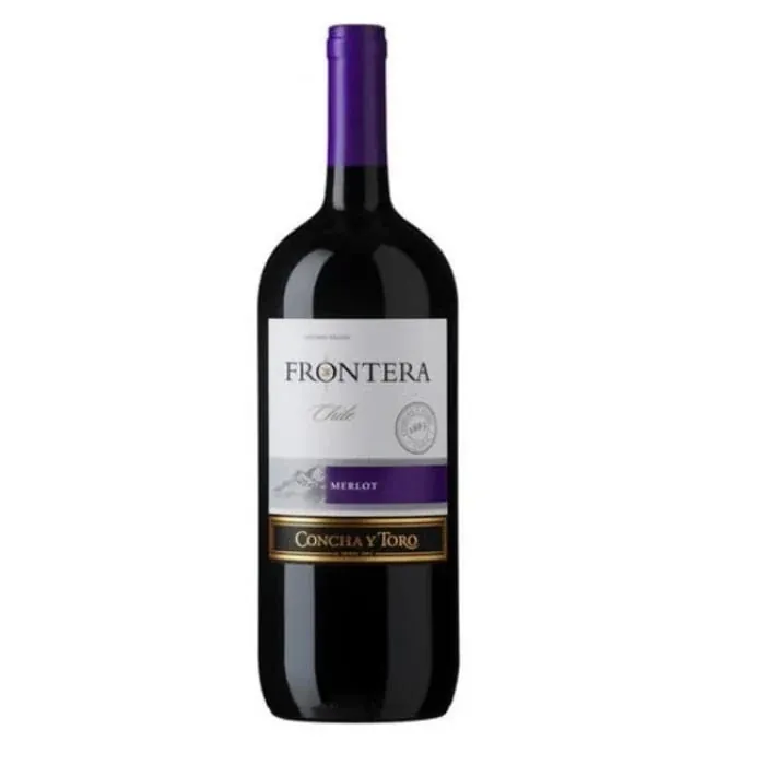  Frontera Merlot Red Wine, 1.5L Bottle