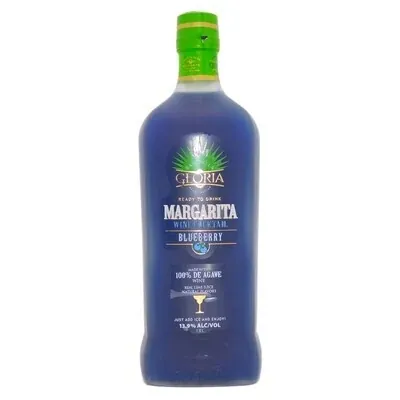 Gloria Margarita Blueberry 750ml Glass Bottle