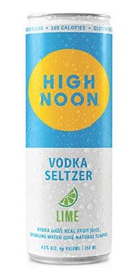 High Noon Vodka Seltzer Lime 375mL Can