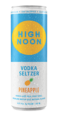 High Noon Vodka Seltzer Pineapple 375mL Can