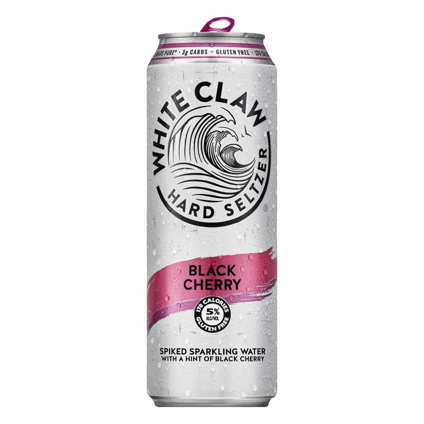 White Claw Black Cherry Hard Seltzer 19 fl oz Can