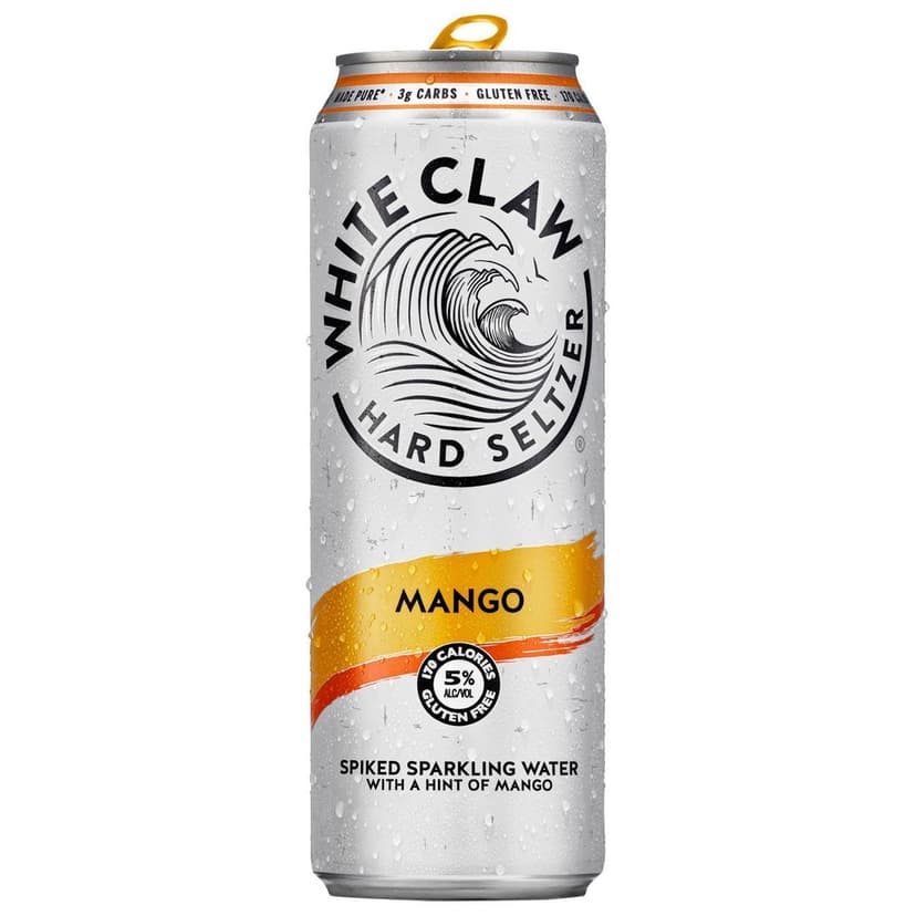 White Claw Mango Hard Seltzer 19 fl oz Can