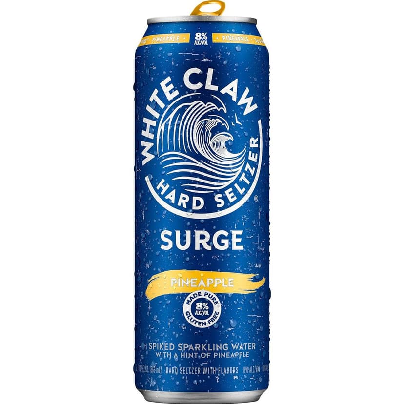 White Claw Surge Pineapple Hard Seltzer 19 fl oz Can