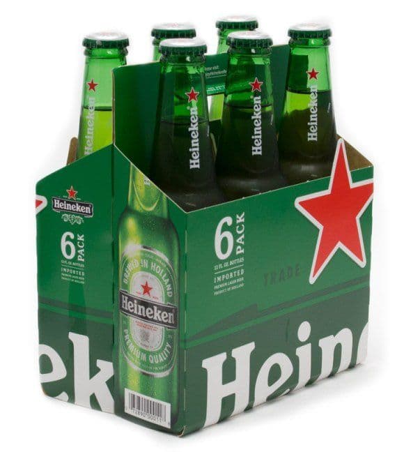HEINEKEN BTL 6PK 12OZ
