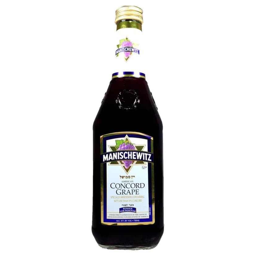 Manischewitz Concord Grape 1.5l Glass Bottle