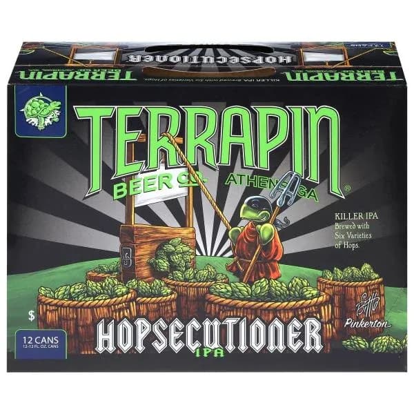 Terrapin Hopsecutioner Killer IPA 6PK, 12 fl oz Cans