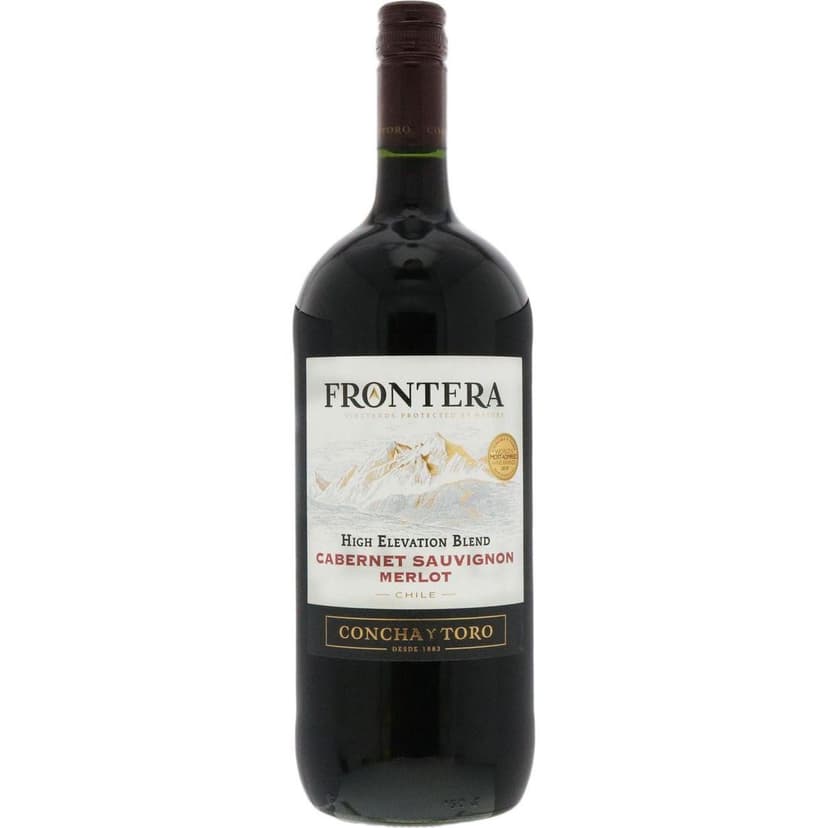 Frontera Cabernet Sauvignon/Merlot Red Wine Chile, 1.5 L Bottle,