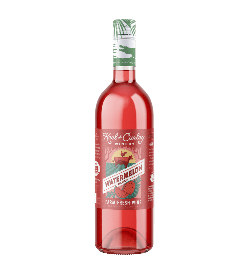 Keel+Curly Watermelon 750ml Glass Bottle