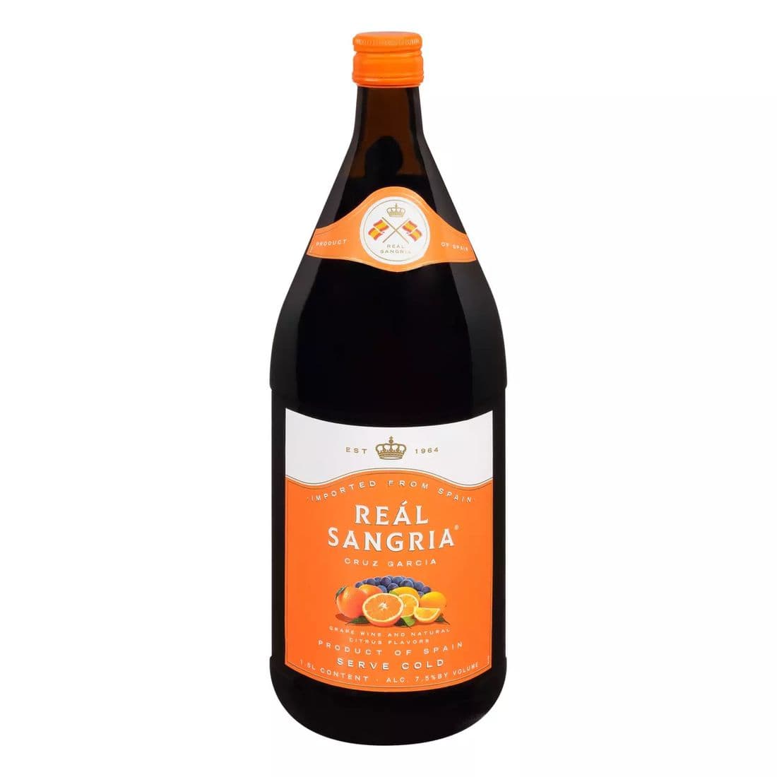 Real Sangria Wine 750ml Glass Bottle