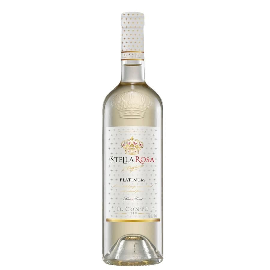 Stella Rosa Moscato d'Asti Semi-Sweet White Wine, 750ml Glass Bottle