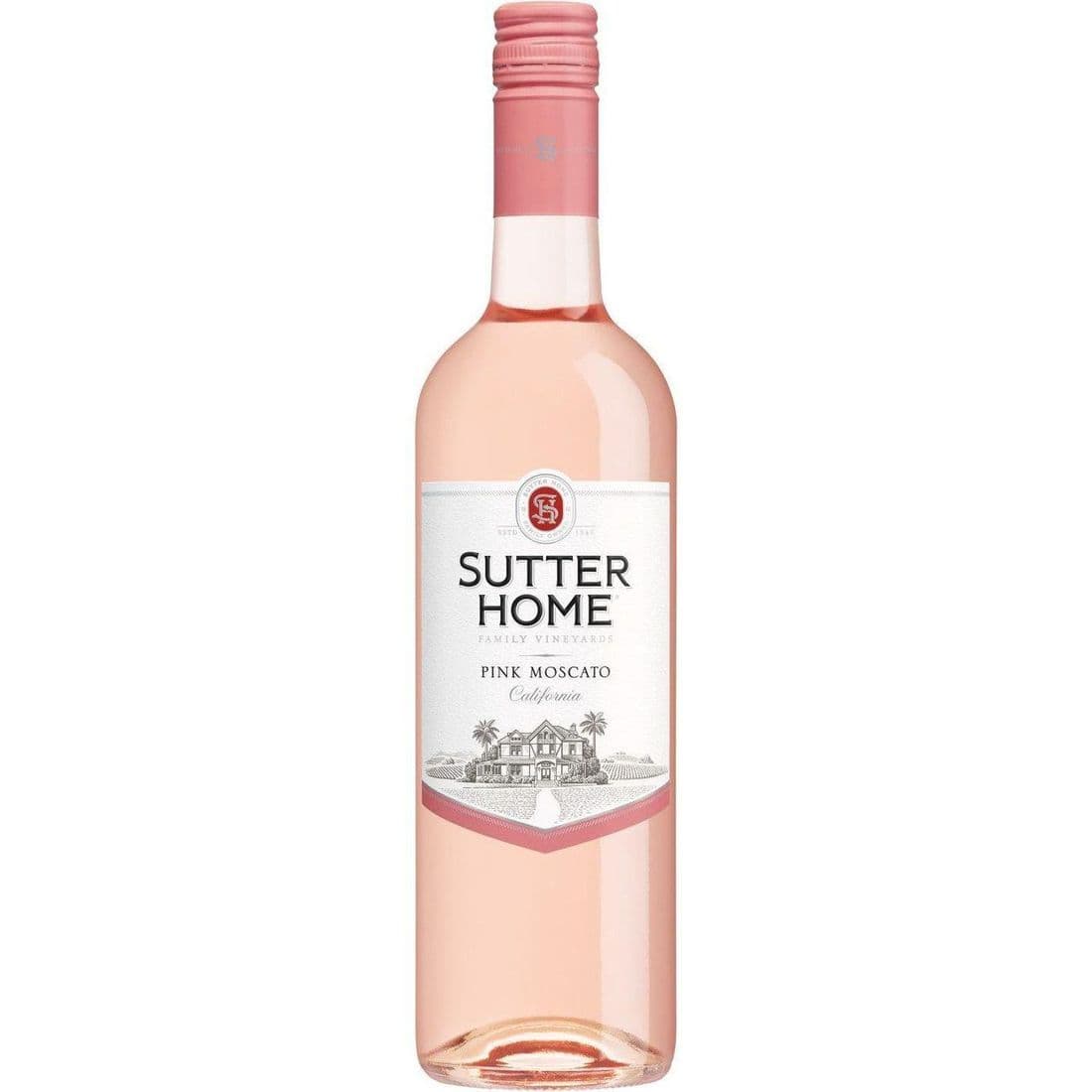 Sutter Home Pink Moscato California Pink Wine, 1.5 L Glass Bottle,