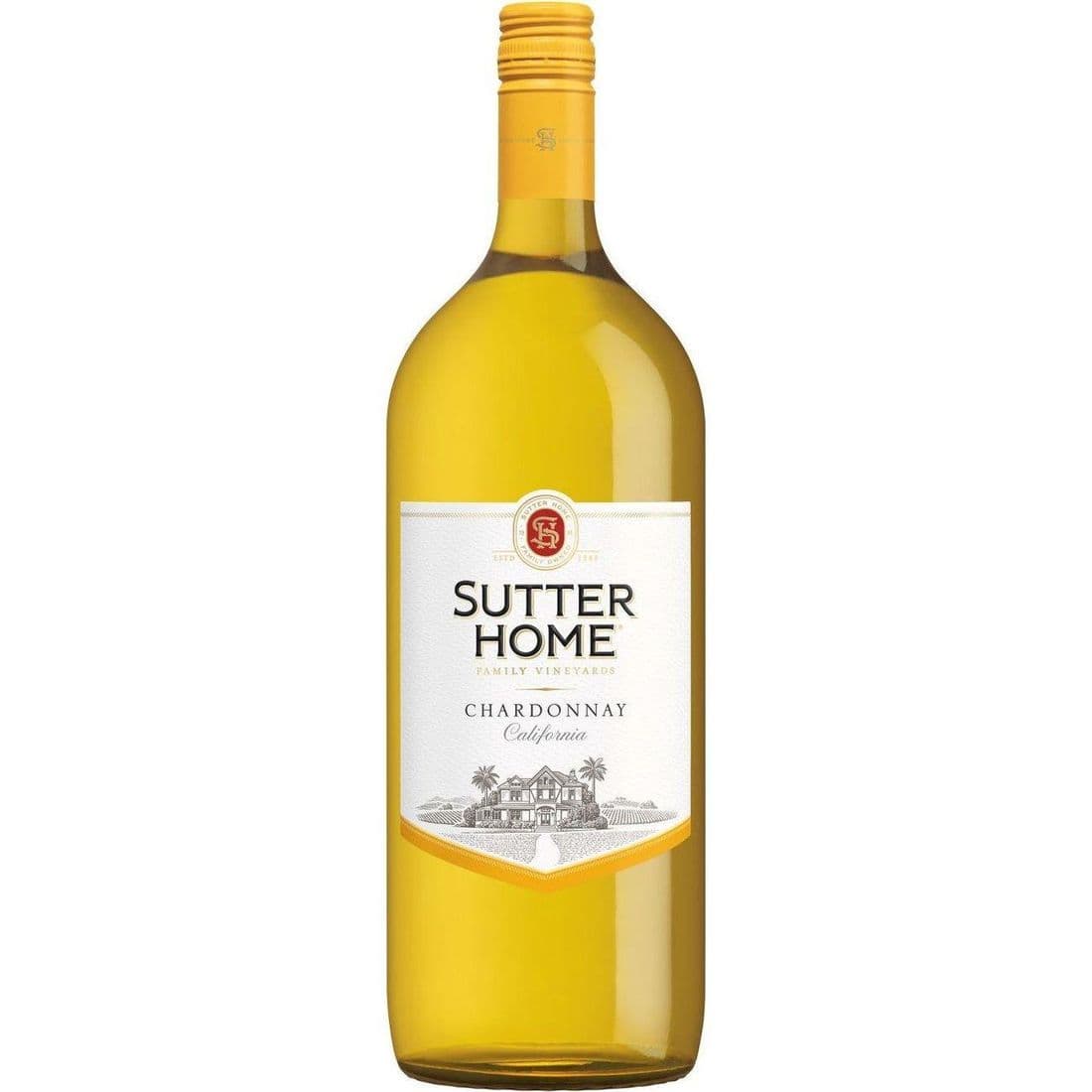 Sutter Home Sauvignon Blanc California White Wine, 1.5 L Glass Bottle,