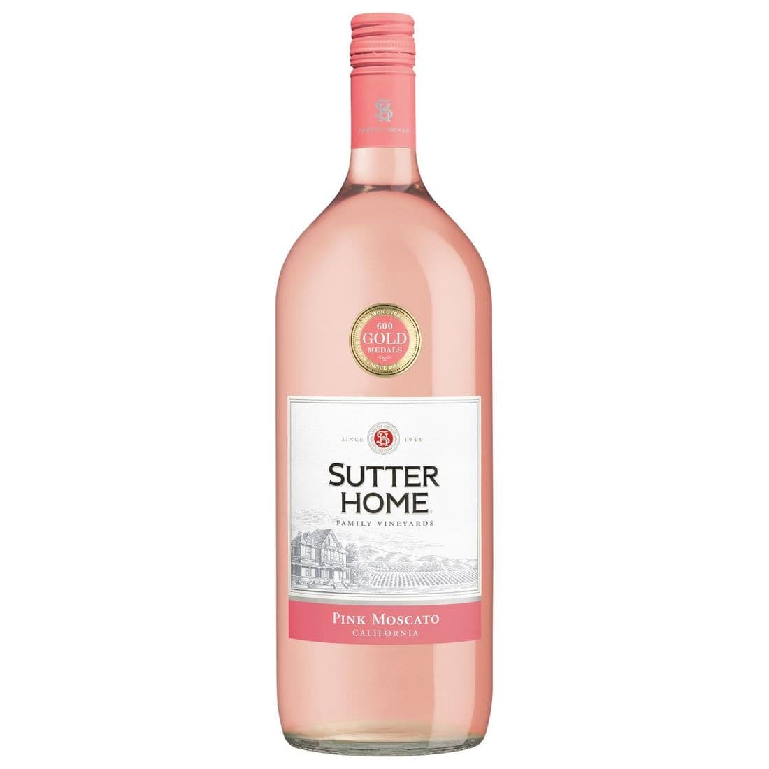 Sutterhome Red Moscato 750ml Glass Bottle