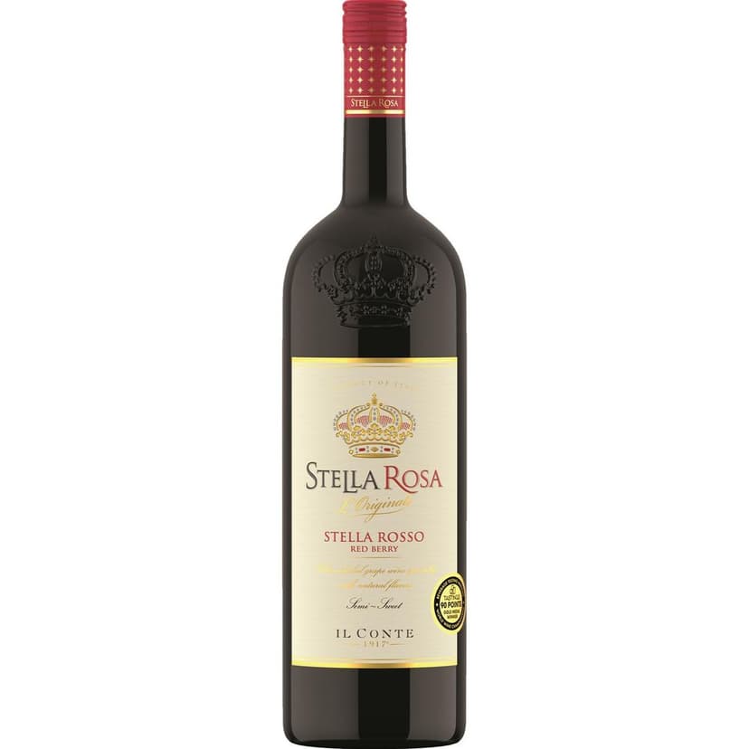 tella Rosa Rosso Semi-Sweet Red Wine 750ml, Red Berry