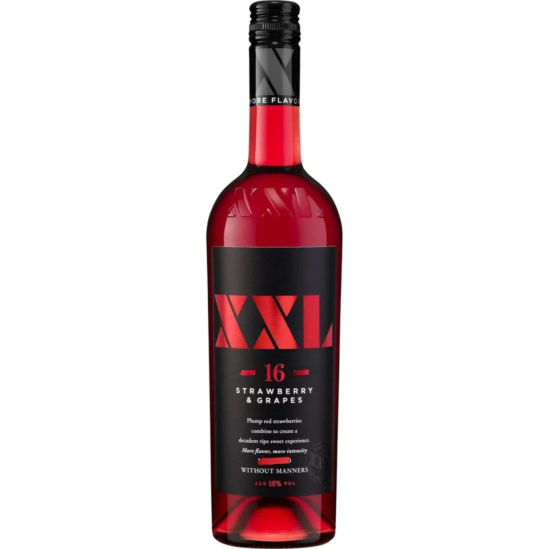 XXL Strawberry & Grapes Moscato, 750 mL Glass Bottle,
