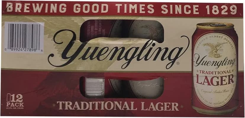 12PK Yuengling Lager Beer 12 fl oz Can