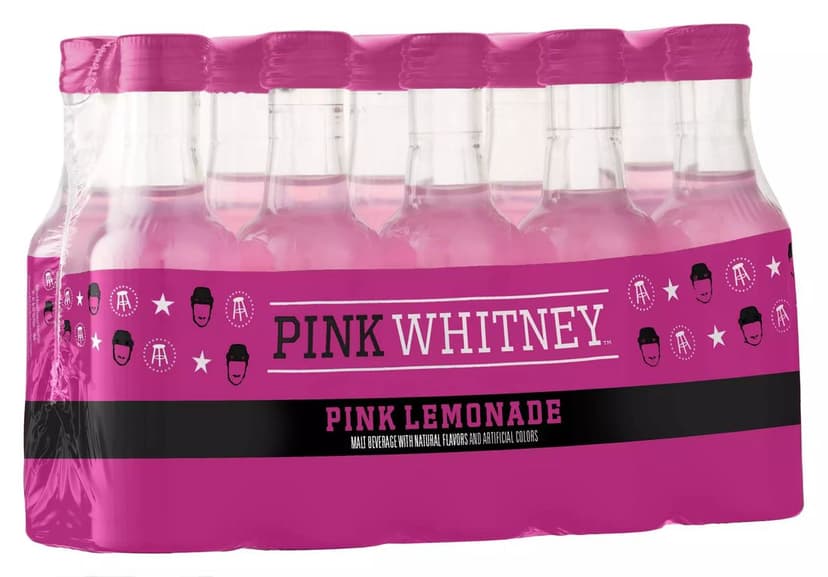 New Amsterdam Pink Whitney Lemonade Flavored Vodka 10PK, 50ml Plastic Bottles